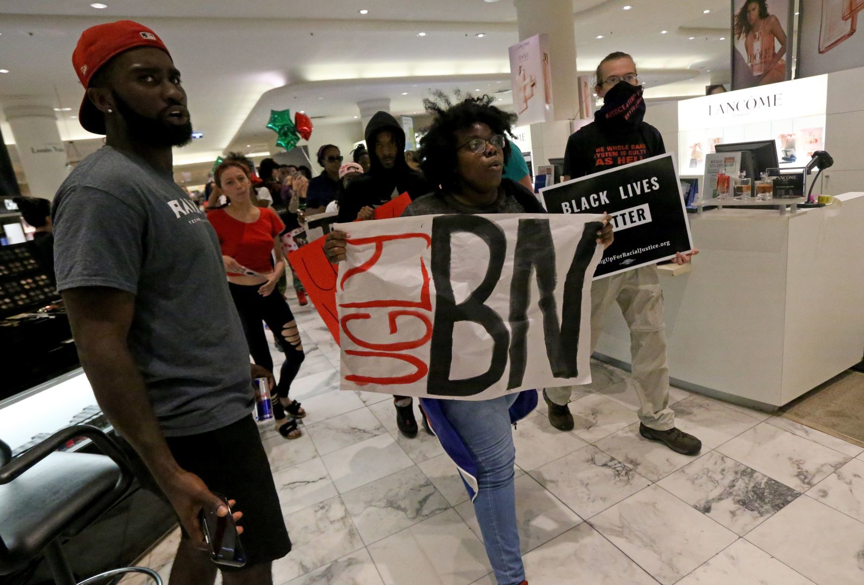 Protest for Terry Tillman